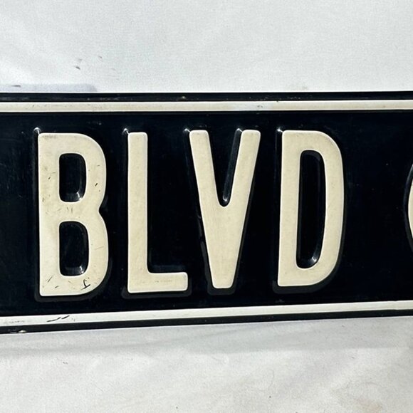 Eat Shit Blvd Vintage Metal Street Sign 32x6 in - Picture 4 of 6